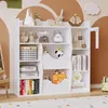 Scaffale per bambini bianco per giocattoli, libri e Anteprima dell’immagine prodotto 3