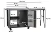 BBQ-Toro Grillwagen 95 x 50 x 80 cm, Silber Grilltisch mit Produktbild-Vorschau 7