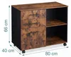 Relaxdays, carrello contenitore con ruote, 3 cassetti, 2 Anteprima dell’immagine prodotto 4