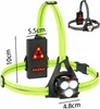 Dobíjecí LED běžecké světlo na hrudník s USB, nastavitelné Náhled obrázku produktu 2