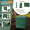 GARANTIA ECO-KING composteur 600 litres vert Voir les images du produit 8
