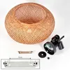Decollatura moderne Deckenlampe aus Metall/Bambus/Holz in Produktbild-Vorschau 5