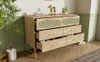 Sweiko Rattan kommode Sideboard mit 6 Schubladen, Produktbild-Vorschau 19