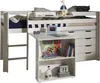 Vipack Spielbett Pino mit Schreibtisch und Schubladenkommde Produktbild-Vorschau 2