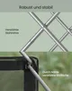 SONGMICS Faltbarer Outdoor-Stuhl, breiter Sitz, hohe Produktbild-Vorschau 6