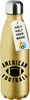 Huuraa Trinkflasche American Football Ball 500ml Gold Produktbild-Vorschau 1