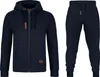 GYMAMBA Jogginganzug Patches Herren 2-teilig mit Kapuze Produktbild-Vorschau 1