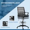 Kancelárska stolička Vinsetto, výškovo nastaviteľná Náhľad obrázku produktu 4