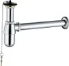 Aloni geurafsluiting sifon, messing, verchroomd, 1 1/4", Productafbeelding-voorbeeld 1