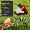 Extralink Home Barbecue con Ruote, Portatile, per Giardino Anteprima dell’immagine prodotto 4
