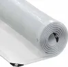 A rolled-up white tarp with grommets on a white background. Podgląd zdjęcia produktu