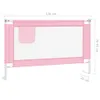 vidaXL Barrière de sécurité pour jeune enfant Rose 120x25 Voir les images du produit 11