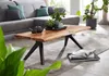 FineBuy Couchtisch Akazie Massivholz 115 cm rechteckig · Produktbild-Vorschau 2