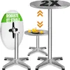 CASARIA® Table Basse Pliante Intérieur Extérieur - Set de 2 Voir les images du produit 1