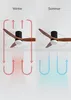 WIND CALM - Leiser Deckenventilator 40W mit technischen Produktbild-Vorschau 4