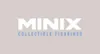 The image displays the brand name MINIX and the tagline COLLECTIBLE FIGURINES on a light gray background. Produktbild-Vorschau