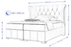 Boxspringbett Massi, 2 Bettkästen, Produktbild-Vorschau 4