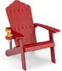 KOMFOTTEU Stolička Adirondack s držiakom na nápoje, Náhľad obrázku produktu 1