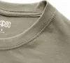 Koszulka męska Diarbo z nadrukiem żurawi w kolorze khaki, Podgląd zdjęcia produktu 2