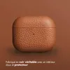 Étui Accezz en cuir véritable pour les Apple AirPods 3 - Voir les images du produit 2