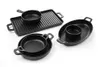 HENDI Pfanne Oval Little Chef 263x140x37 mm Schwarz Produktbild-Vorschau 2