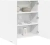 vidaXL Szafka wisząca, biała, 80 x 31 x 80 cm, płyta Podgląd zdjęcia produktu 3