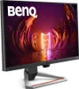 A BenQ gaming monitor is shown from a side angle against a dark background. Produktbild-Vorschau