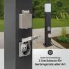 LED Wegeleuchte eckig 80cm mit Bewegungsmelder und 2 Produktbild-Vorschau 5