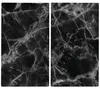 Tagliere in vetro 2 pezzi marmo nero 30x52cm Anteprima dell’immagine prodotto 5
