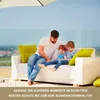 Sonnenschirmhalter aus Edelstahl für Balkongeländer rund Produktbild-Vorschau 7