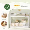 Sweiko 90x200cm Etagenbetten Kinderbetten Dreierbetten Produktbild-Vorschau 7