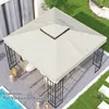 Toile de rechange Outsunny pour pavillon 3 x 3 m, toile de Voir les images du produit 9