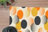 MuchoWow® Mauspad Mousepad Tupfen - Design - Retro - Orange Produktbild-Vorschau 2