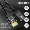 deleyCON 1,5m 8K HDMI 2.1 Verlängerungskabel - für TV, Produktbild-Vorschau 5