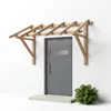 Mucola Holz Vordach Haustürüberdachung 120x205x129 cm Produktbild-Vorschau 2