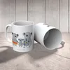 Mr. & Mrs. Panda Becher Koala Familie - Weiß - Geschenk, Produktbild-Vorschau 4