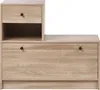 BELIANI Garderoben-Set Hellbraun Spanplatte Holzoptik mit Produktbild-Vorschau 7