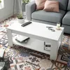 CALICOSY -  Couchtisch mit hochklappbarer Tischplatte L102 Produktbild-Vorschau 2