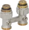 Zweirohrhahnblock Absperrverschr 1/2 AG x 3/4 AG Anteprima dell’immagine prodotto 7