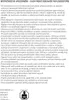 Instruction manual page with safety warnings and contact information for a kitchen extractor hood. Voir les images du produit
