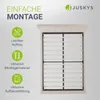 Juskys Polsterbett Florenz 140 x 200 cm mit Matratze, Produktbild-Vorschau 7