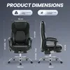 COLAMY bureaustoel, ergonomische massagestoel met 6 Productafbeelding-voorbeeld 12