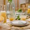 Tasse en verre Homla BARREL avec des motifs et une base Voir les images du produit 5