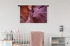 MuchoWow® Wandteppich Wandbehang Gewellte Felsen in der Produktbild-Vorschau 2