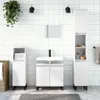 vidaXL Badschrank Weiß 30x30x190 cm Holzwerkstoff Produktbild-Vorschau 1