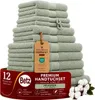 Betz Premium Handtuch-Set 12-teilig – 100% Baumwolle – – Produktbild-Vorschau 1
