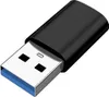 INF Adattatore da USB 3.0 (maschio) a USB-C (femmina). Nero Anteprima dell’immagine prodotto 1