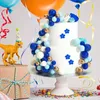 32 piezas de decoración para tartas en azul y dorado Vista previa de la imagen del producto 4
