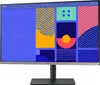 A Samsung monitor displaying a colorful abstract design. Produktbild-Vorschau