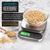 Arendo Küchenwaage digital, Edelstahl, bis 5000 g, 1g Produktbild-Vorschau 3